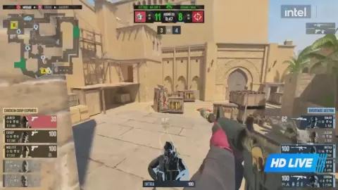 Poster siaran Chicken Coop VS Overtake Sector