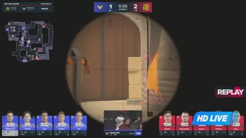Poster siaran Ninjas in Pyjamas VS HEROIC