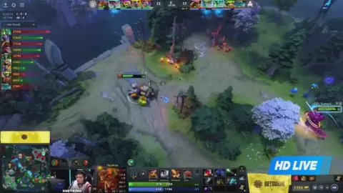 Poster siaran Aurora Gaming VS LGD Gaming