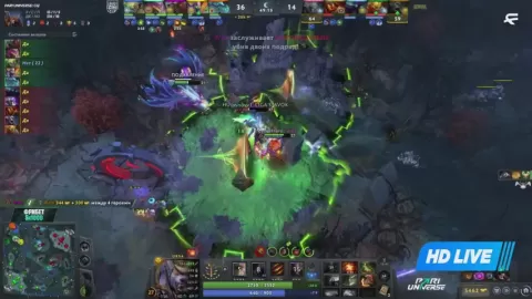 Poster siaran L1GA TEAM VS CyberHero