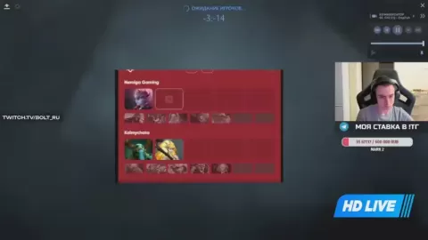 Poster siaran Nemiga Gaming VS Kalmychata