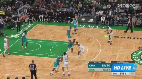 Poster siaran Boston Celtics vs Charlotte Hornets