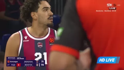 Poster siaran Baskonia Vitoria VS Besiktas