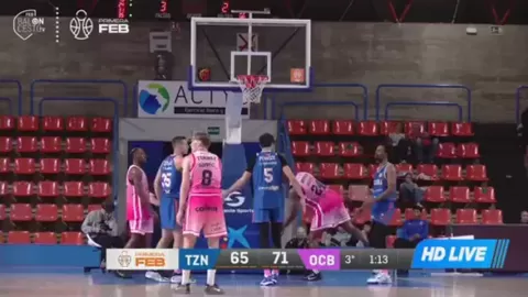 Poster siaran CB Tizona VS Alimerka Oviedo Baloncesto