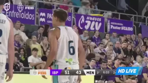 Poster siaran Palencia Baloncesto VS Hestia Menorca