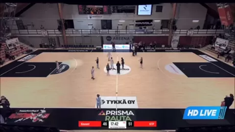 Poster siaran Kouvot VS KTP Basket