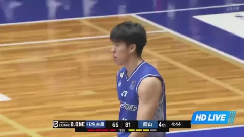 Poster siaran Fighting Eagles Nagoya VS TryHoop Okayama
