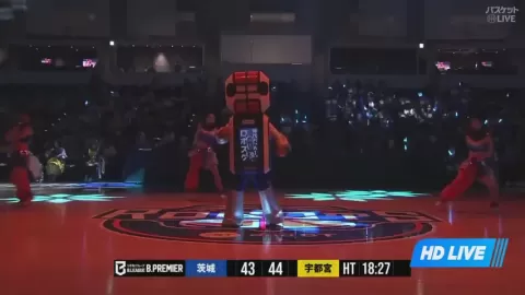 Poster siaran Ibaraki Robots VS Utsunomiya Brex