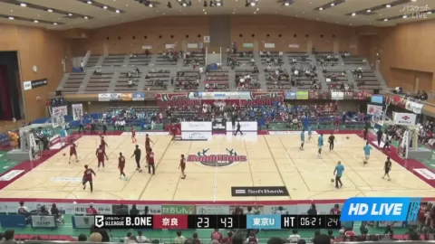 Poster siaran Bambitious Nara VS Tokyo United Basketball Club