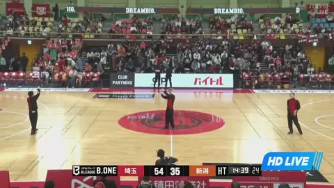 Poster siaran Saitama Broncos VS Niigata Albirex BB