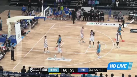 Poster siaran Tokyo United Basketball Club VS Tachikawa Dice