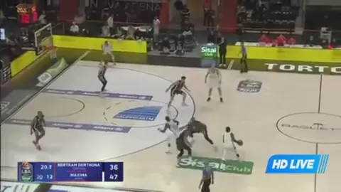 Poster siaran Derthona Basket VS Maxima Roma