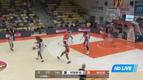Poster siaran Ironi Nes Ziona VS Bnei Herzliya