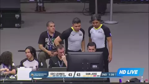 Poster siaran Colegio Los Leones VS Sao Jose