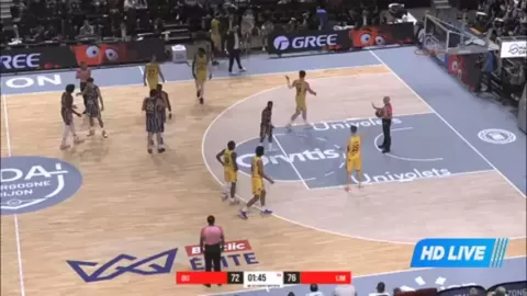 Poster siaran Dijon VS Limoges