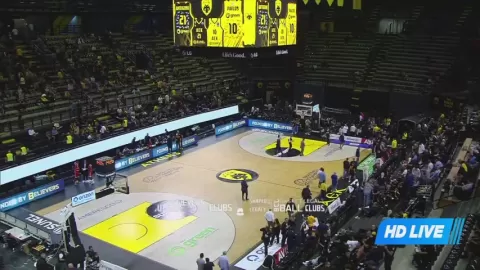 Poster siaran AEK B.C. VS Salon Vilpas