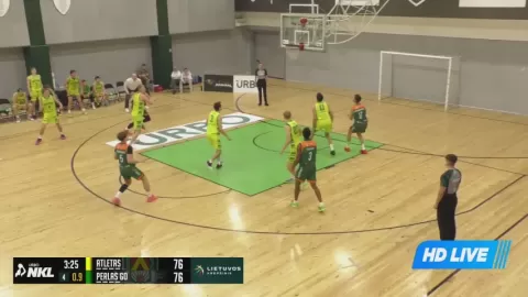 Poster siaran KK Baltai Kaunas VS Vilkaviskio Perlas