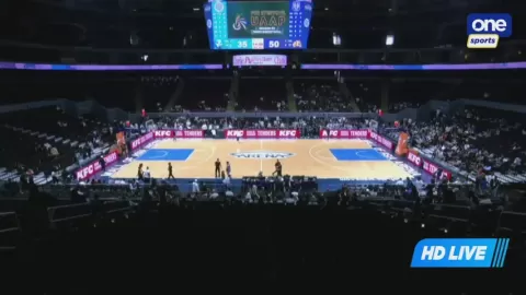 Poster siaran ADU Falcons VS NU Bulldogs