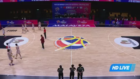 Poster siaran China U18 Women VS Philippines U18 Women