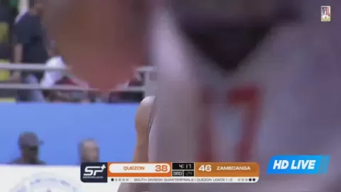 Poster siaran Zamboanga Familys Brand Sardines VS Quezon Huskers