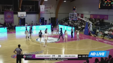 Poster siaran Charnay Bourgogne Sud Women VS HBA Women