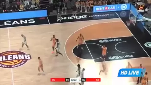 Poster siaran Entente Orleanaise VS ADA Blois Basket 41