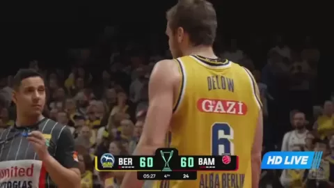 Poster siaran Alba Berlin VS Brose Bamberg