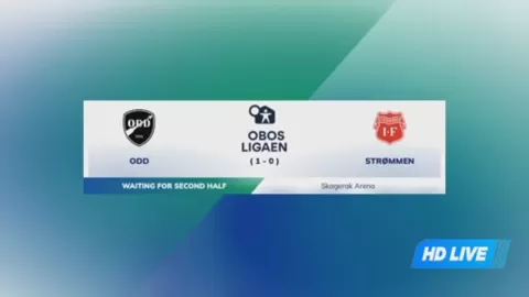 Poster siaran Odd Grenland VS Strommen