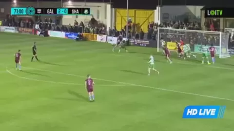 Poster siaran Galway United FC VS Shamrock Rovers