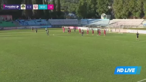 Poster siaran FC Meshakhte Tkibuli VS FC Iberia 1999 Tbilisi