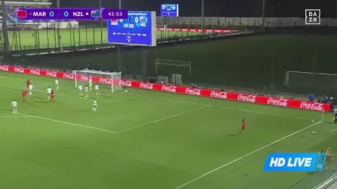 Poster siaran Morocco U17 Women VS New Zealand U17 Women