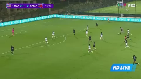 Poster siaran USA U17 Women VS Samoa U17 Women