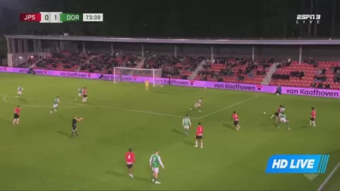 Poster siaran Jong PSV Eindhoven Youth VS Dordrecht