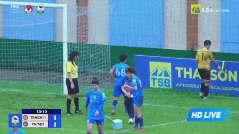 Poster siaran Ho Chi Minh City B Women VS Thai Nguyen T&T Women