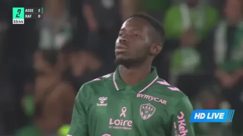Poster siaran AS Saint-Étienne VS Rodez Aveyron