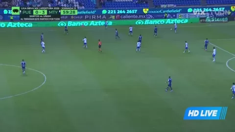 Poster siaran Puebla VS Rayados de Monterrey