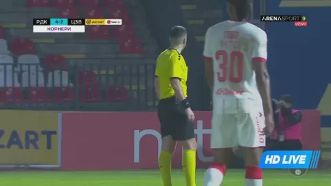 Poster siaran Radnicki 1923 Kragujevac VS Crvena Zvezda