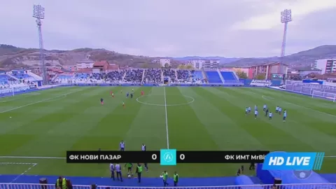 Poster siaran Novi Pazar VS FK IMT Belgrad