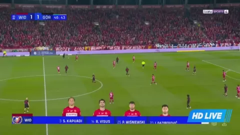 Poster siaran Widzew lodz VS Gornik Zabrze