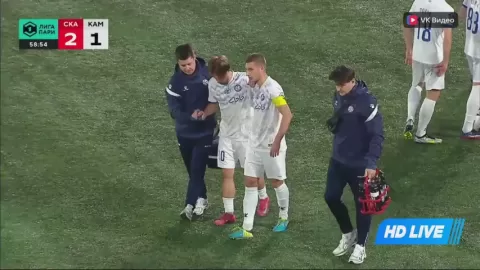 Poster siaran SKA Khabarovsk VS KAMAZ Naberezhnye Chelny