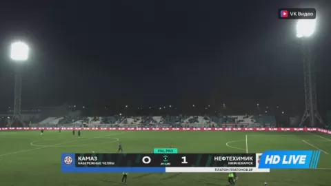 Poster siaran KAMAZ Naberezhnye Chelny VS Neftekhimik Nizhnekamsk