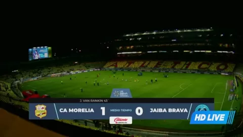 Poster siaran Atletico Morelia VS Club Jaiba Brava