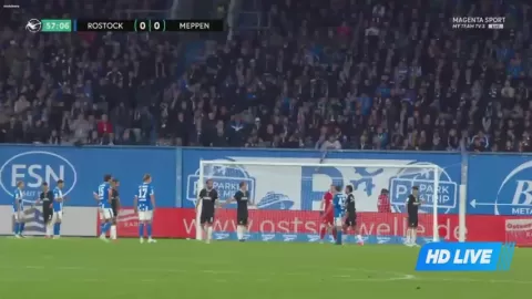 Poster siaran Hansa Rostock VS SV Meppen