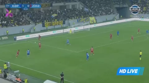 Poster siaran FK Kapaz Ganca VS Zira FK