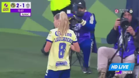 Poster siaran Club America Women VS Pachuca Women