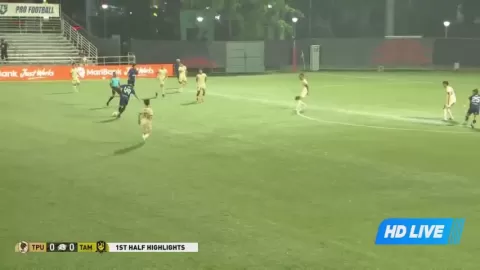 Poster siaran Tanjong Pagar United VS Tampines Rovers FC