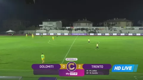 Poster siaran AC Dolomiti Bellunesi VS Trento