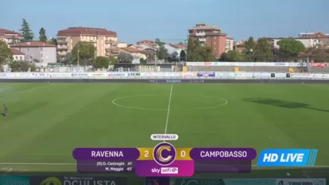 Poster siaran Ravenna VS SS Città di Campobasso