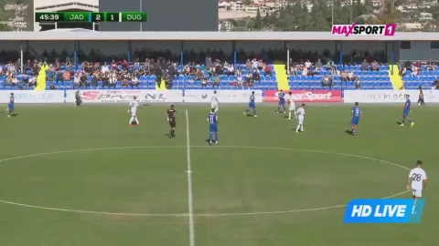 Poster siaran Jadran LP VS NK Dugopolje