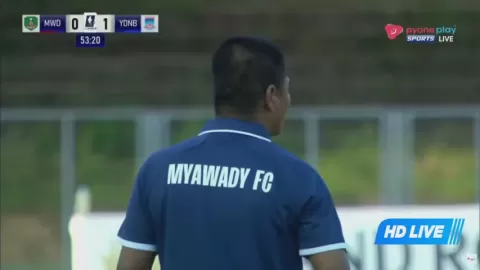 Poster siaran Myawady VS Yadanarbon FC